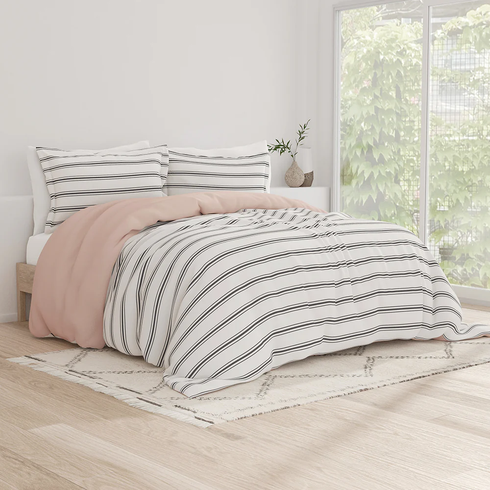 Desert Stripe Pattern 3-Piece Reversible Duvet Cover Set (Sale) - Image 6
