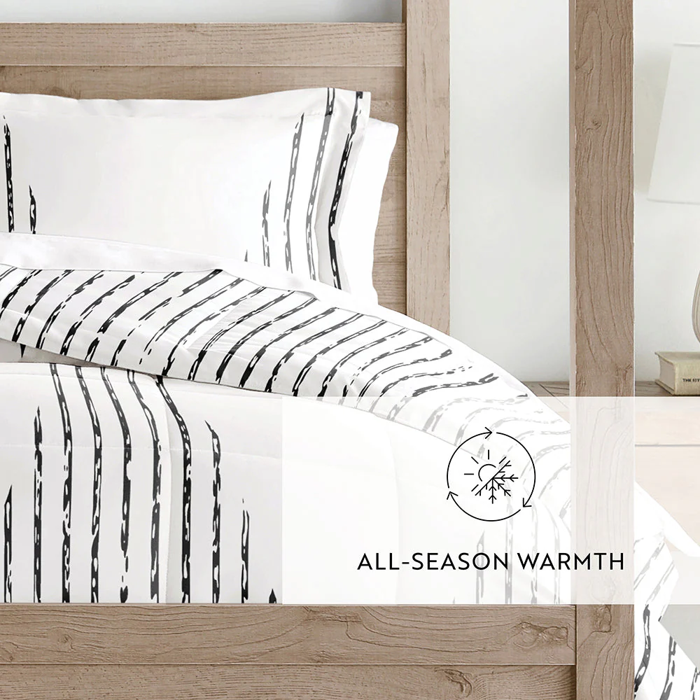 Diamond Stripe Down-Alternative Comforter Set (Sale) - Image 6