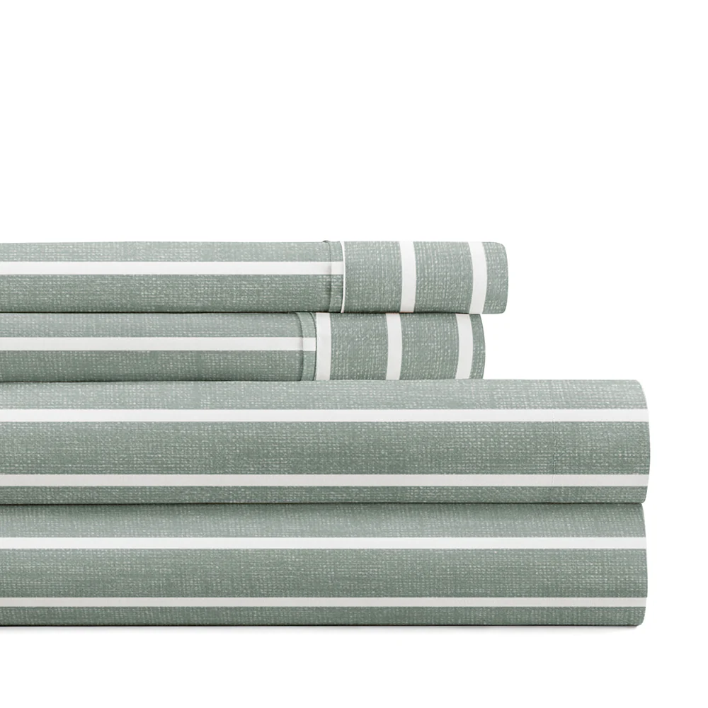 Distressed Awning Stripe 4-Piece Pattern Sheet Set (Sale) - Image 2