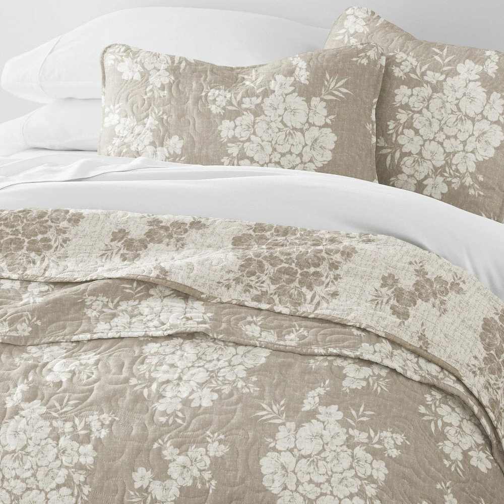 Distressed Bouquet Reversible Quilted Coverlet Set (Sale) - Image 23