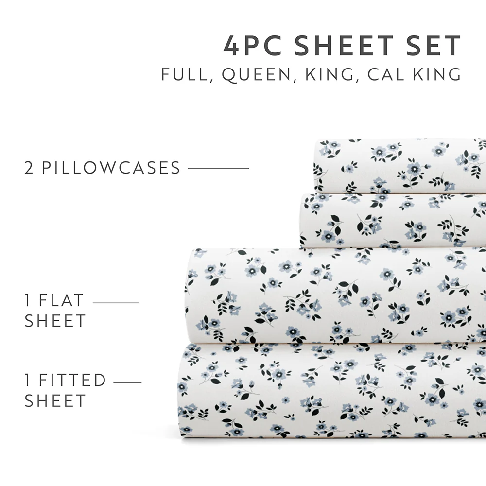 Ditsy Floral 4-Piece Pattern Sheet Set (Sale) - Image 17