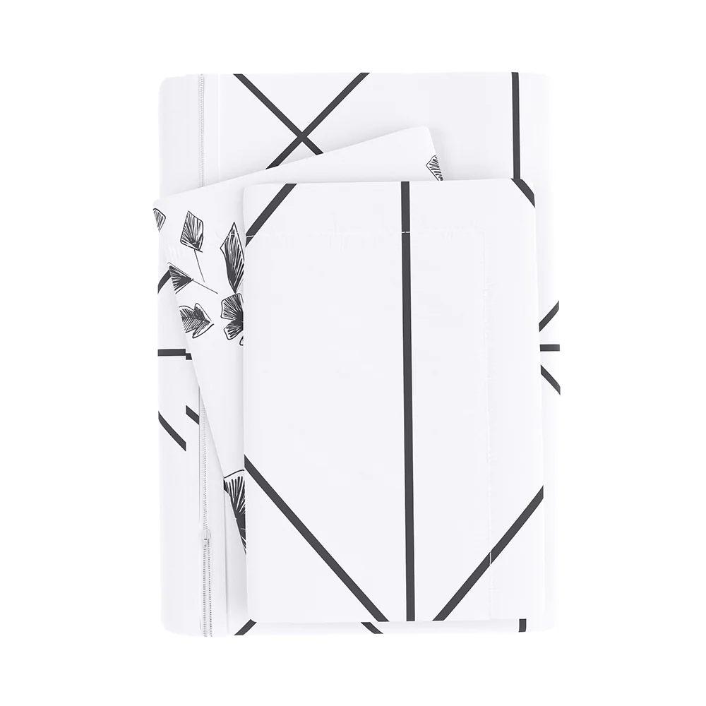 Edgy Flowers Pattern 3-Piece Reversible Duvet Cover Set (Sale) - Image 8