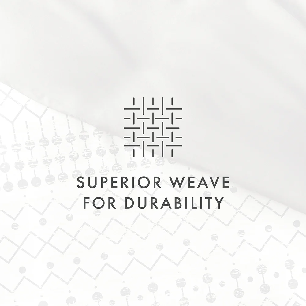 Etched Gate Pattern 3-Piece Reversible Duvet Cover Set (Sale) - Image 12