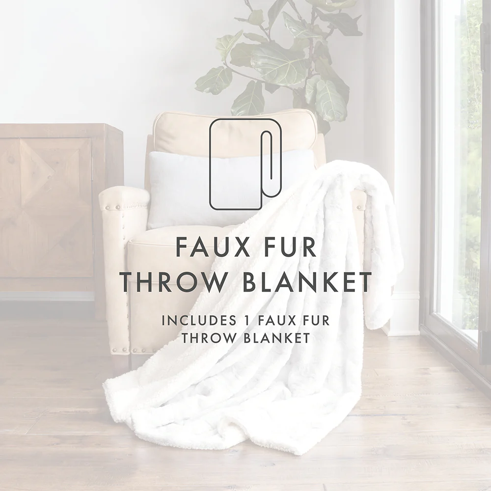 Faux Fur Tie Dye Throw Blanket (Sale) - Image 4