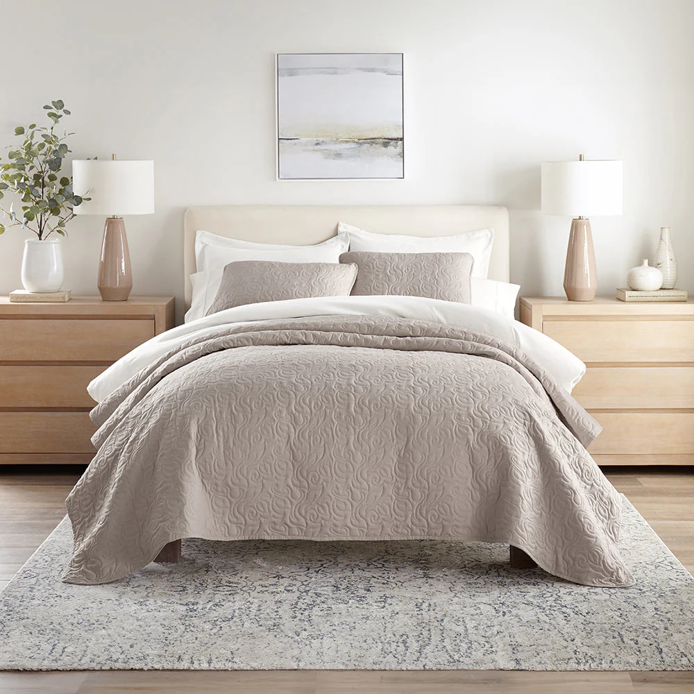 Sale - Floral 3-Piece Quilted Coverlet Set - Image 39