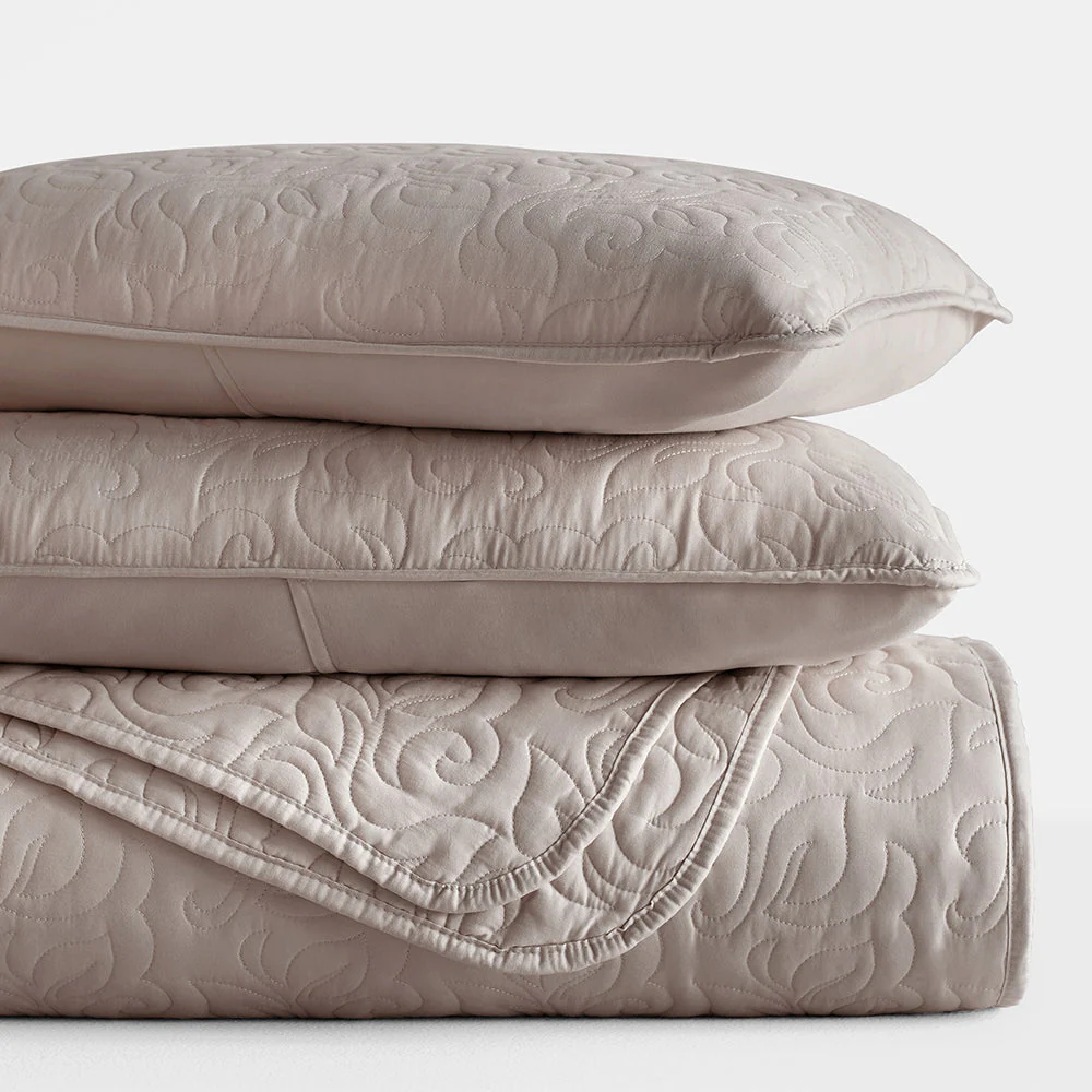 Sale - Floral 3-Piece Quilted Coverlet Set - Image 60