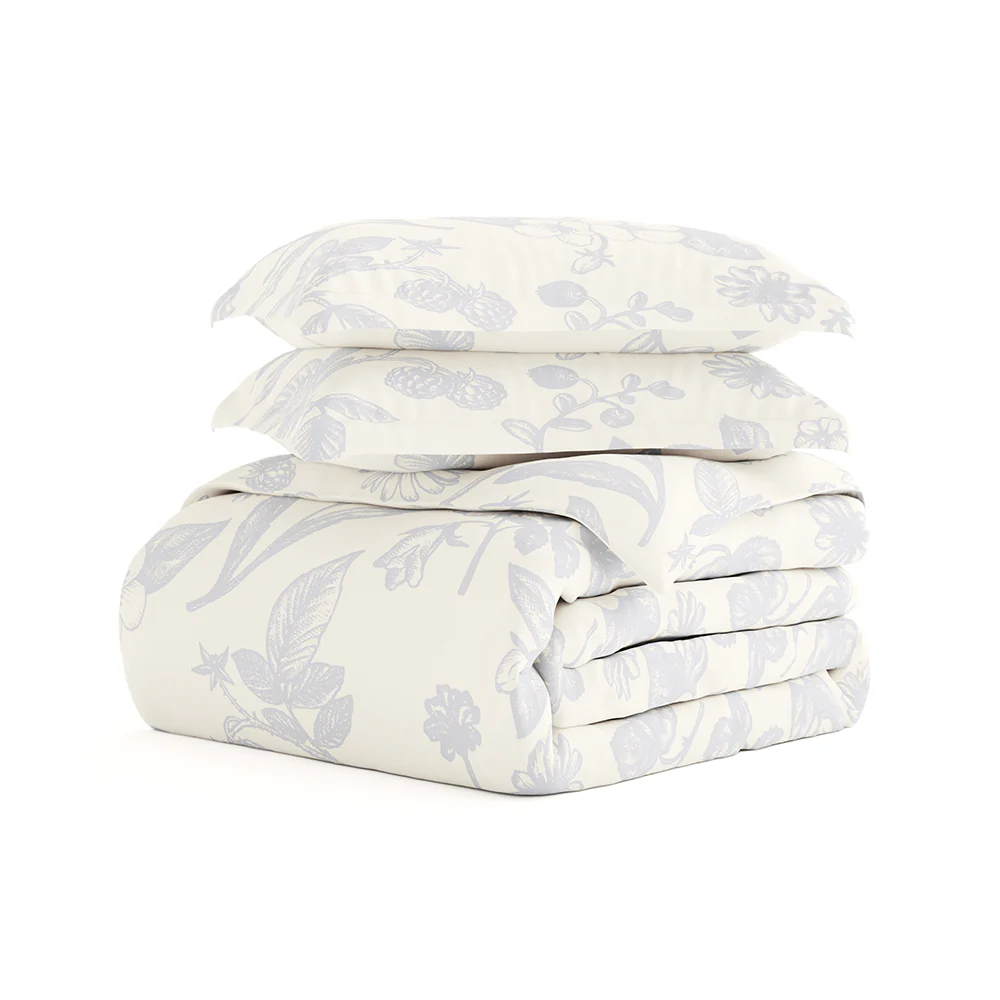 Garden Pattern 3-Piece Duvet Cover Set (Sale) - Image 4