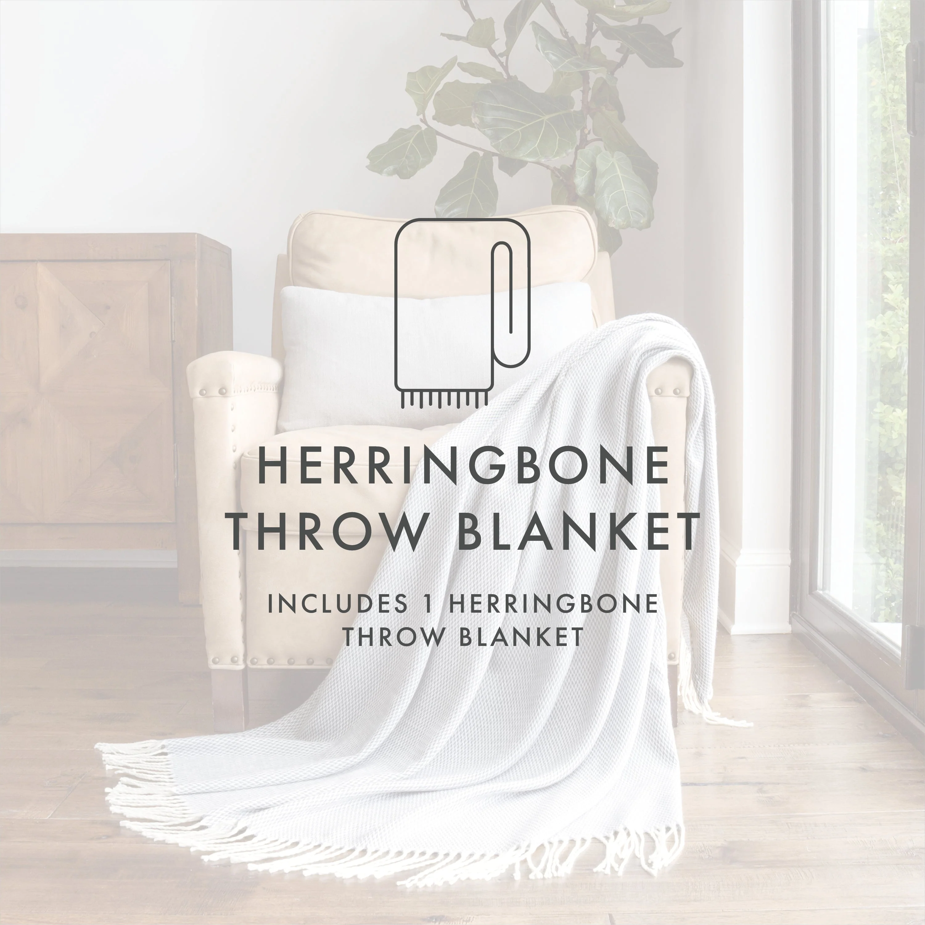 Herringbone Throw Blanket (Sale) - Image 16