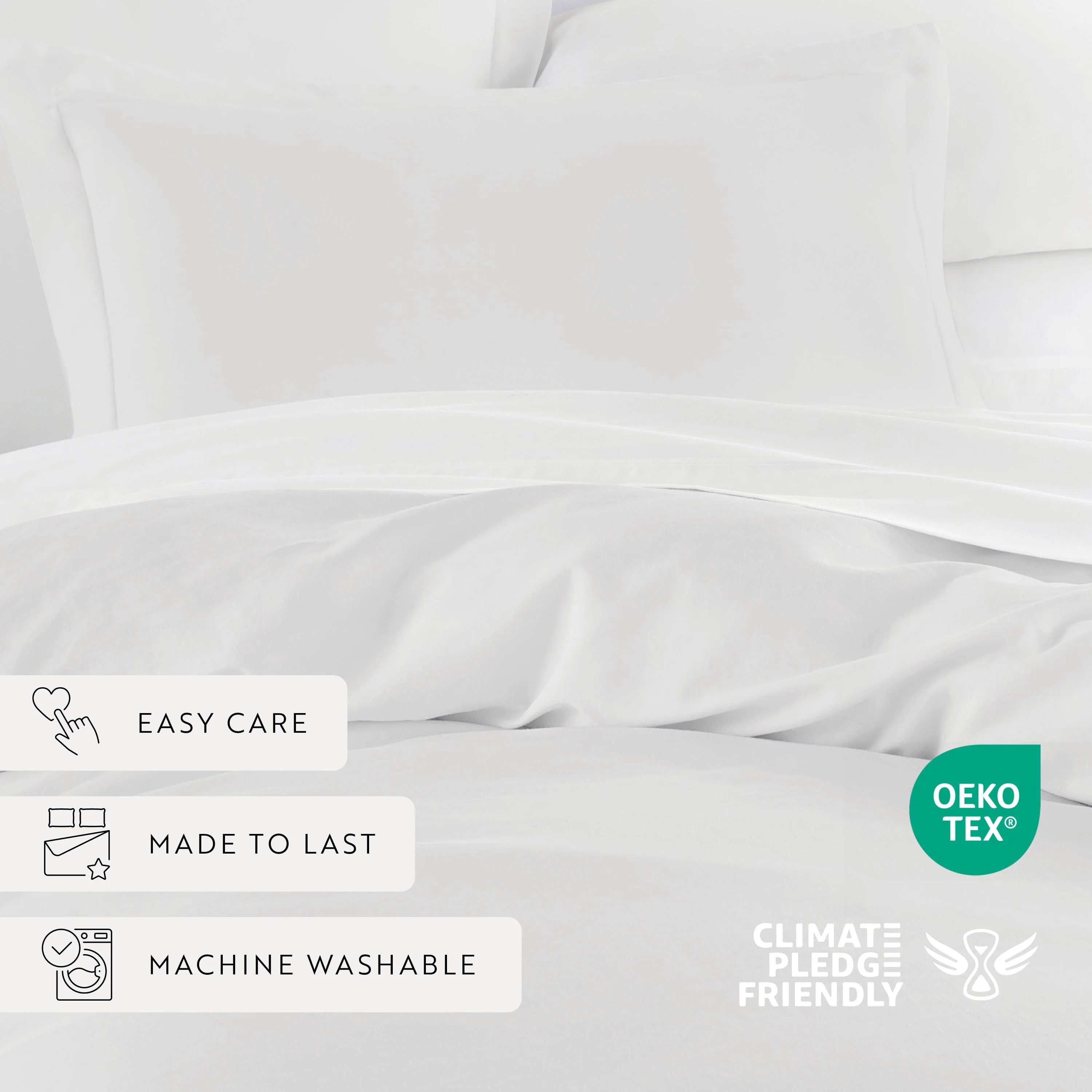 100% Long Staple Cotton 3-Piece Duvet Cover Set (Sale) - Image 37