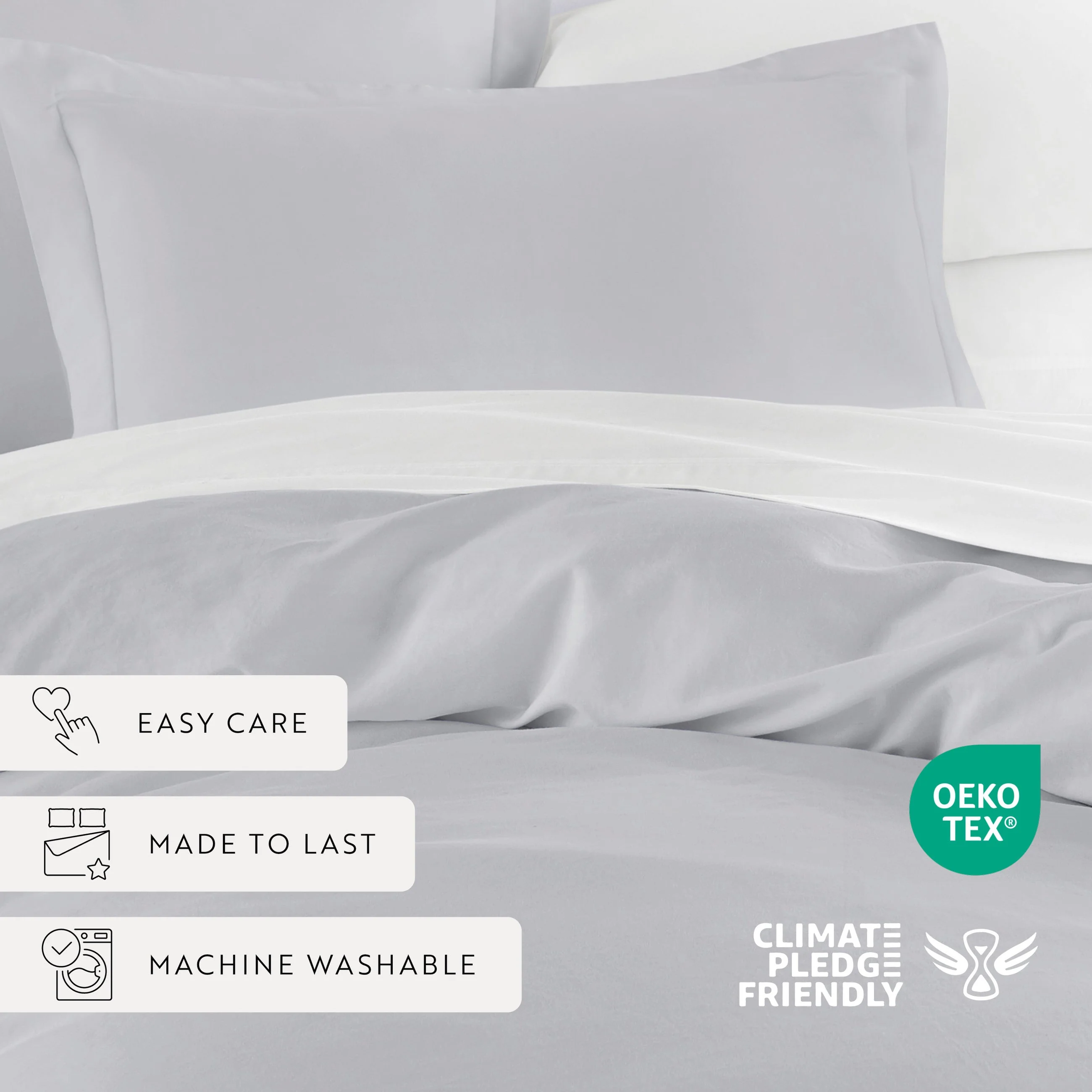 100% Long Staple Cotton 3-Piece Duvet Cover Set (Sale) - Image 42