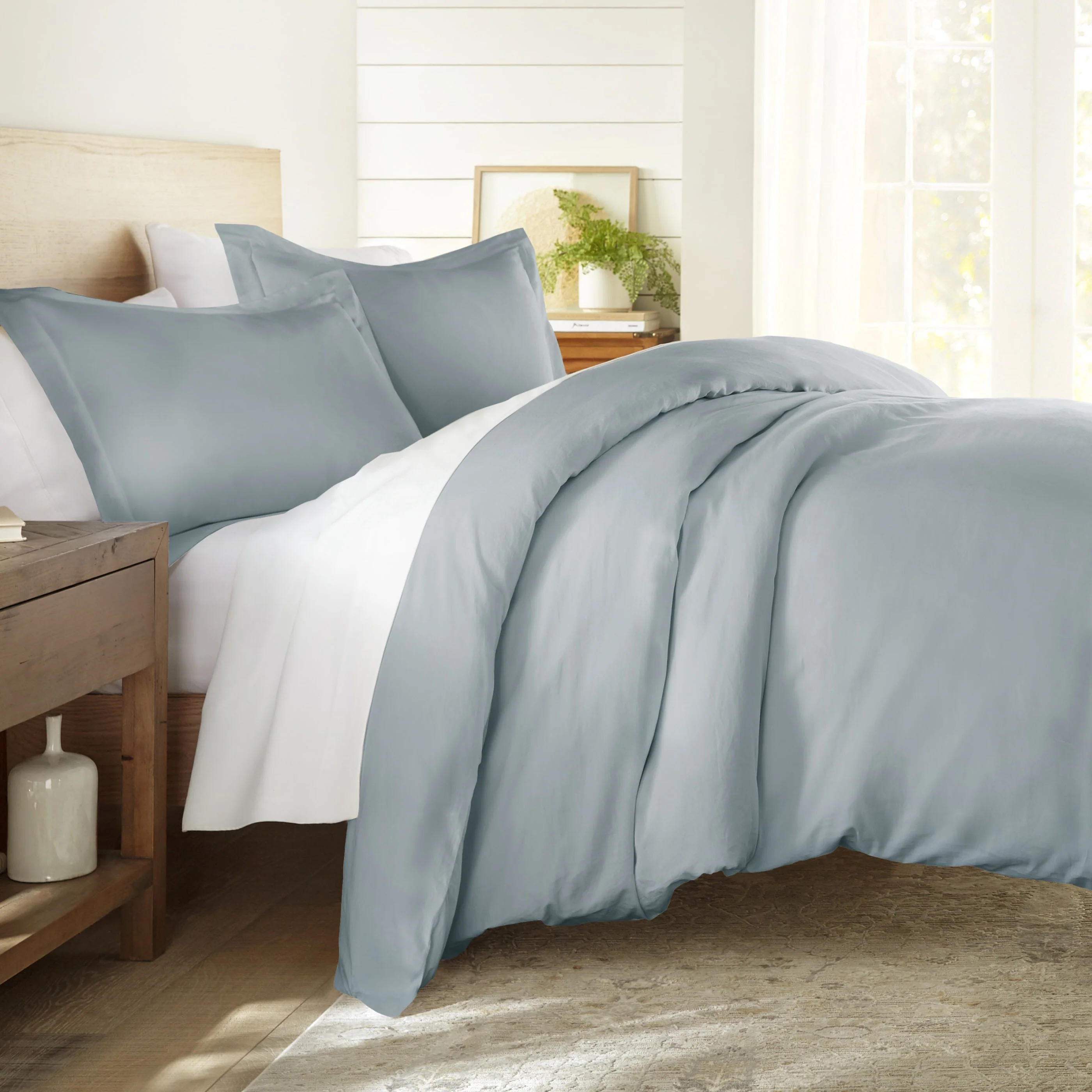 100% Long Staple Cotton 3-Piece Duvet Cover Set (Sale) - Image 5