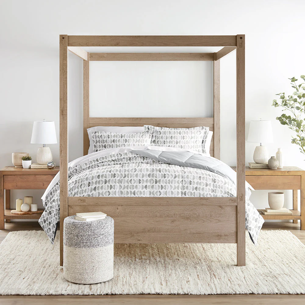 Moonlight Stars Reversible Down-Alternative Comforter Set (Sale) - Image 7
