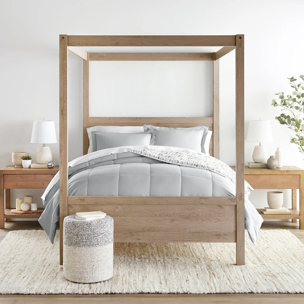 Moonlight Stars Reversible Down-Alternative Comforter Set (Sale) - Image 8