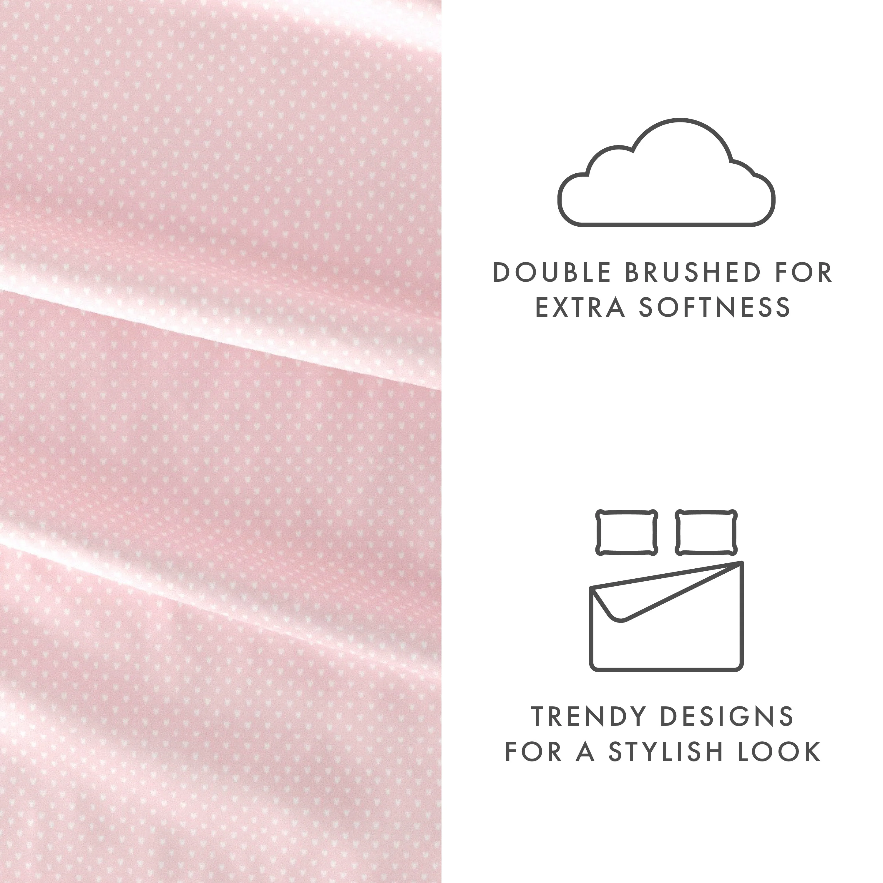My Heart Pattern 4-Piece Sheet Set (Sale) - Image 25