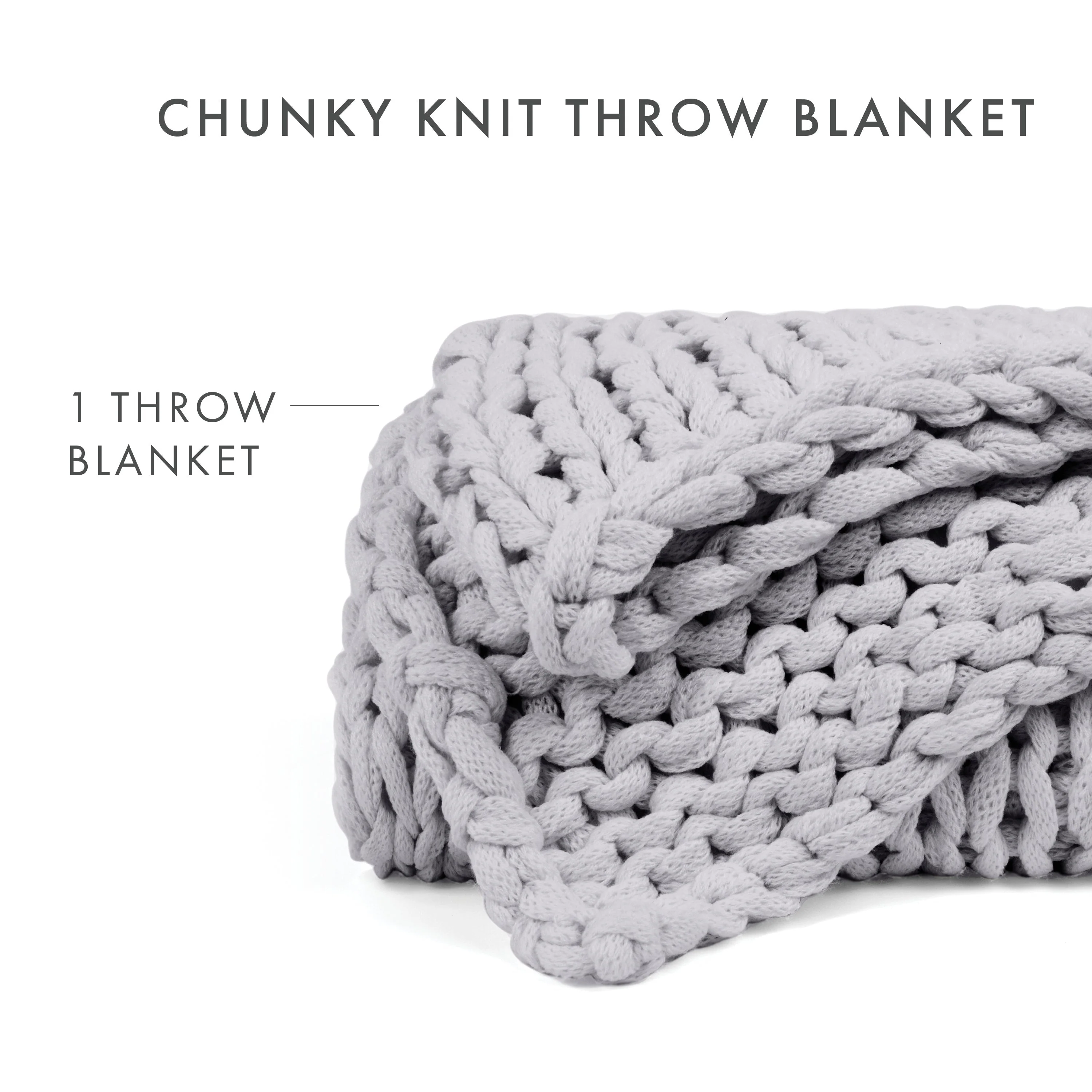 Sale - Oversized Chunky Knit Blanket - Image 16