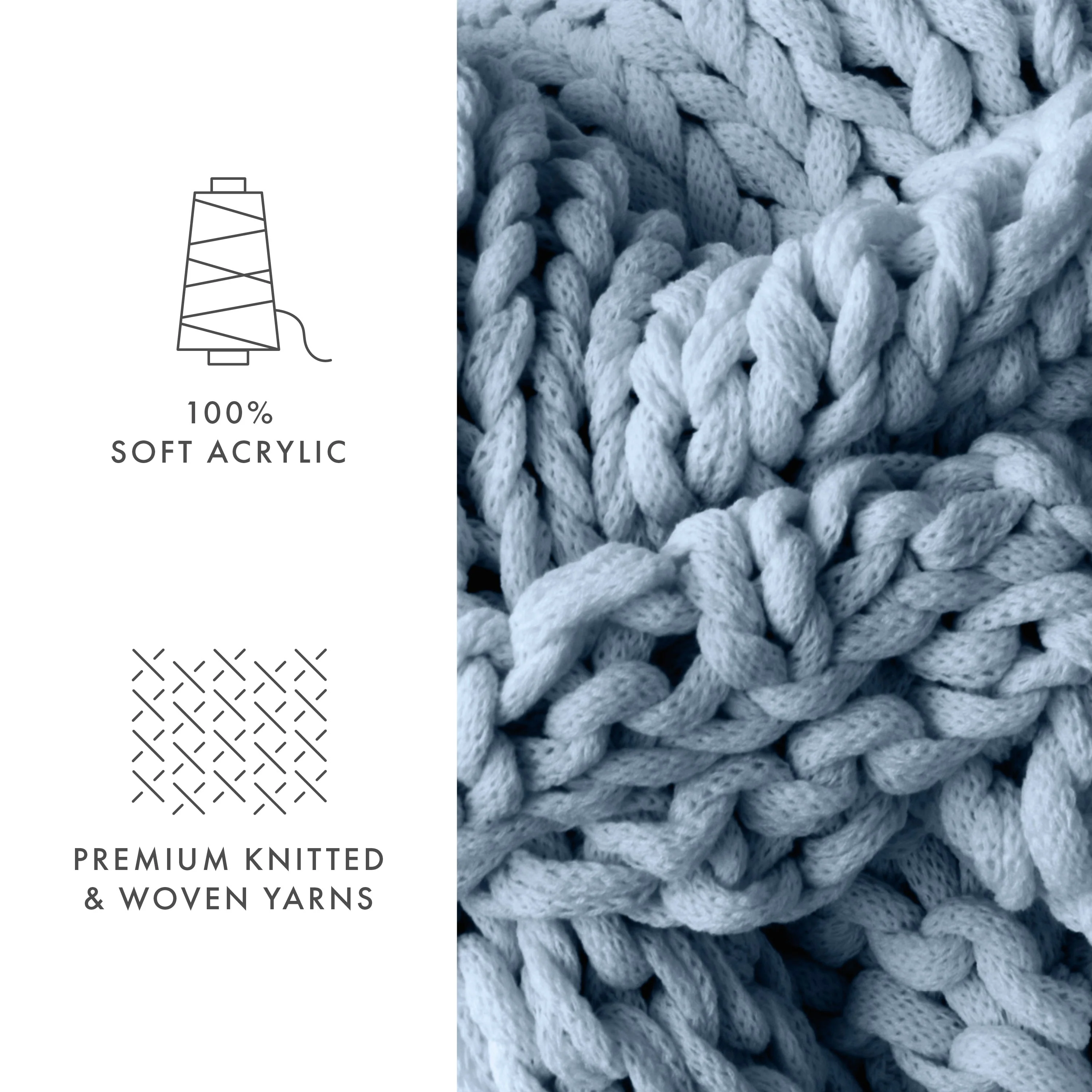 Sale - Oversized Chunky Knit Blanket - Image 23
