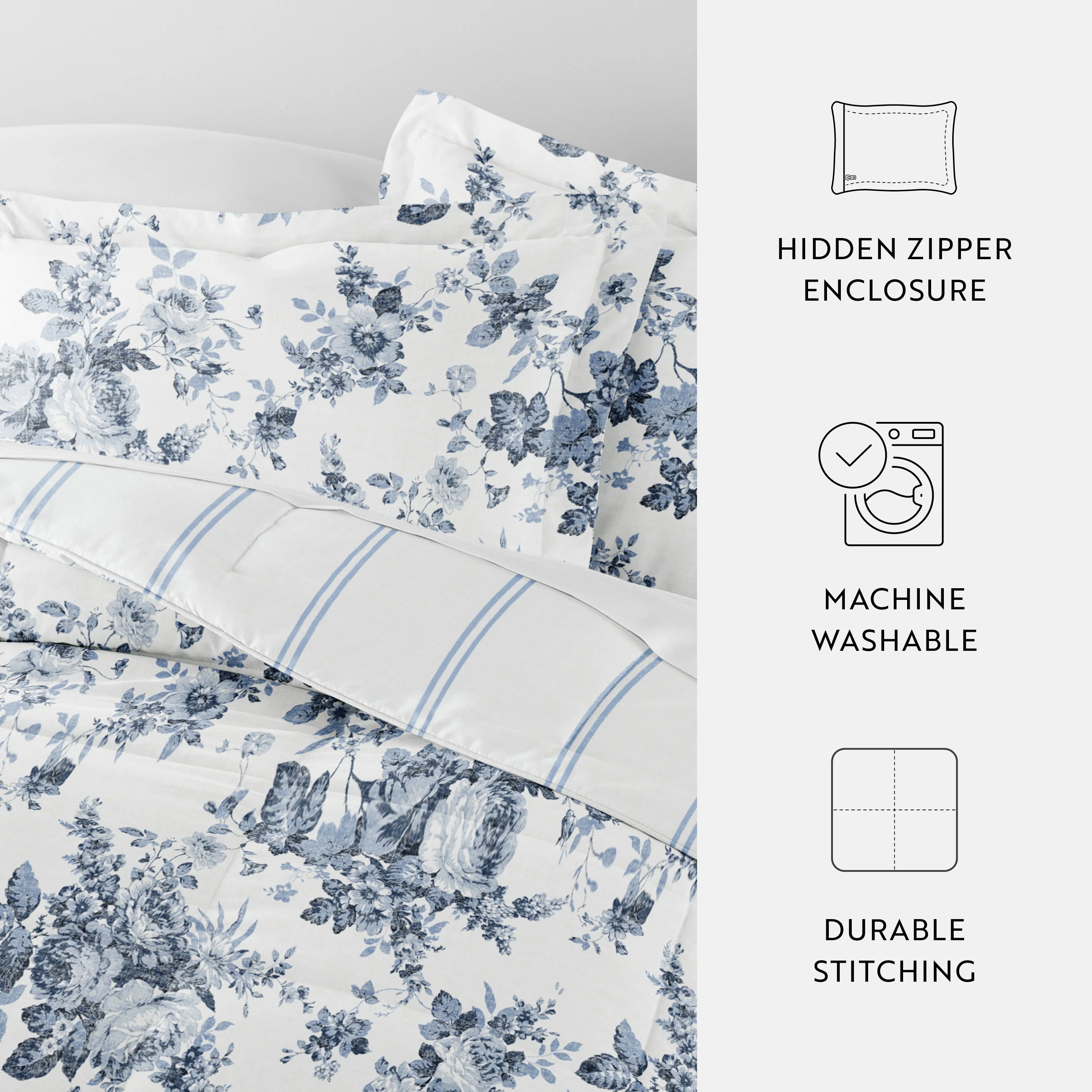 Sale - Patterned Down-Alternative Comforter Set - Image 205