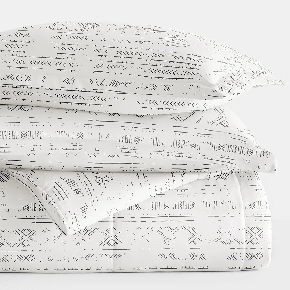 Sale - Patterned Down-Alternative Comforter Set - Image 83