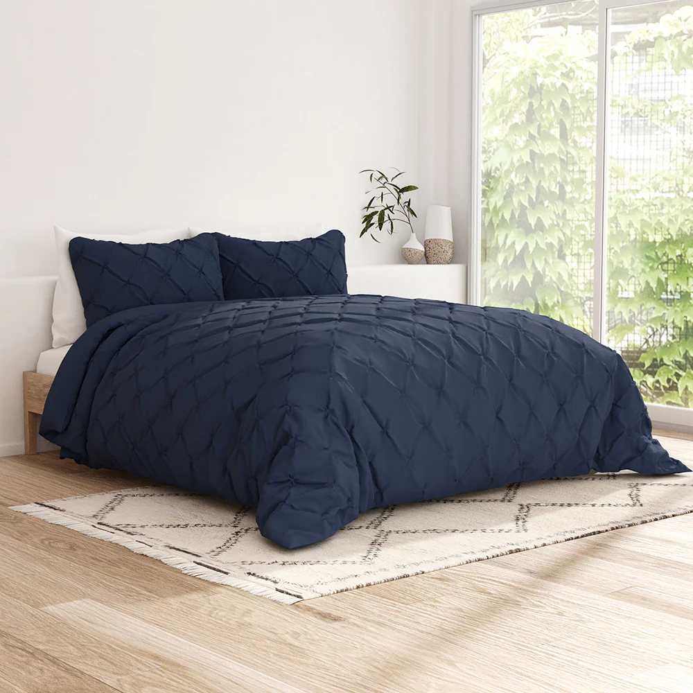 Pinch-Pleat 3-Piece Duvet Cover Set (Sale) - Image 11