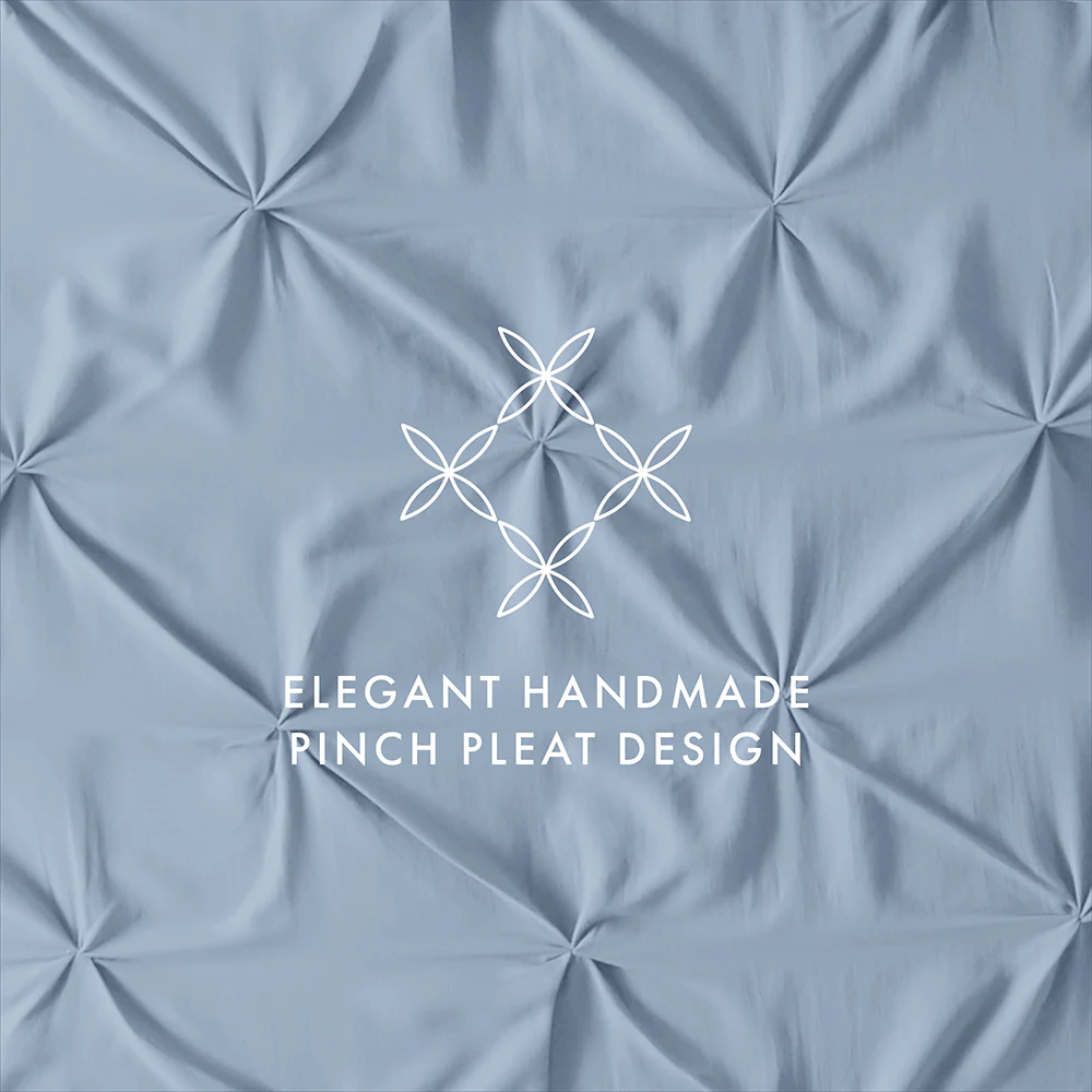 Pinch-Pleat 3-Piece Duvet Cover Set (Sale) - Image 25