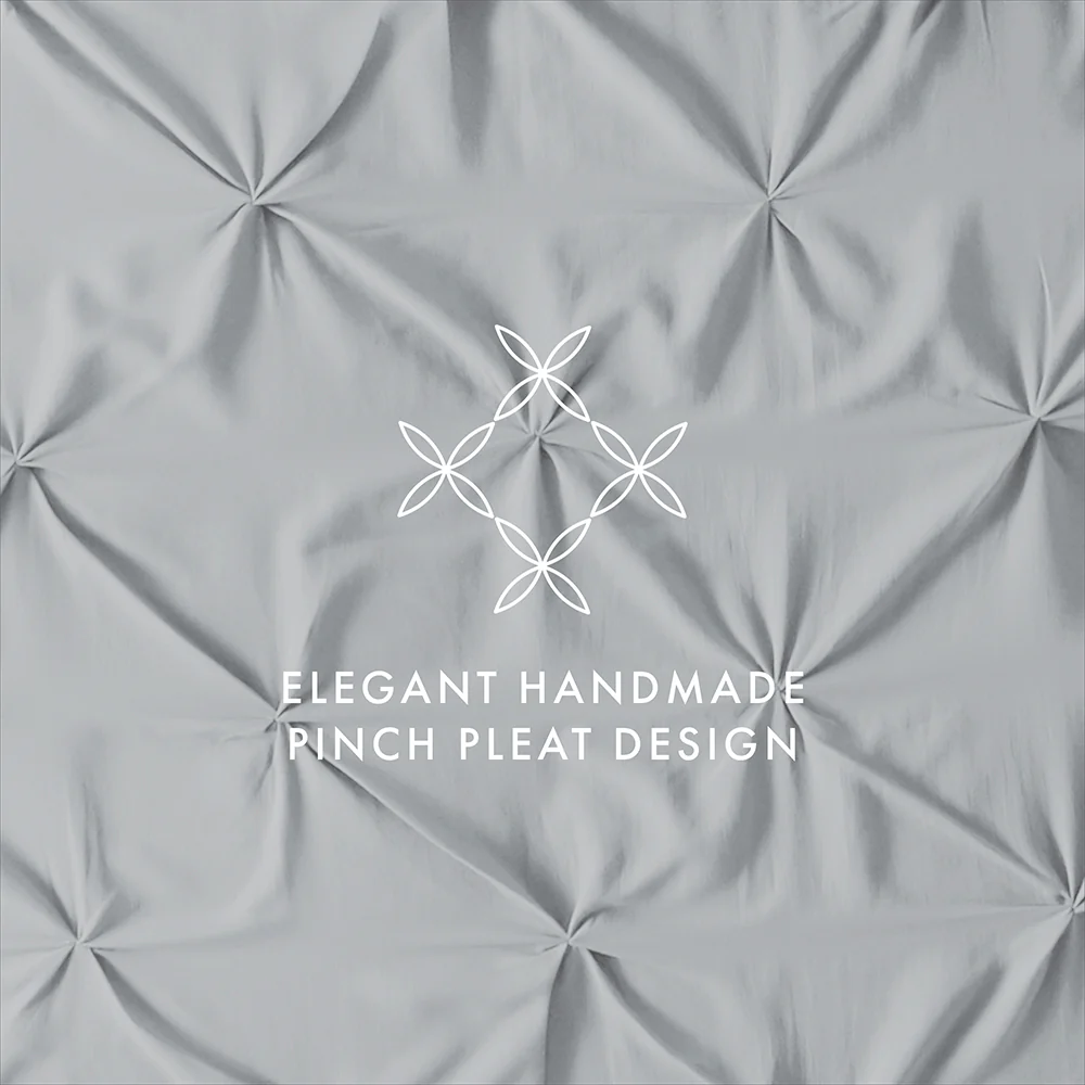 Pinch-Pleat 3-Piece Duvet Cover Set (Sale) - Image 28