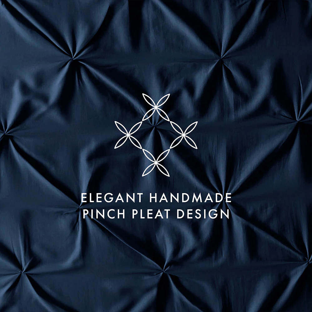 Pinch-Pleat 3-Piece Duvet Cover Set (Sale) - Image 29