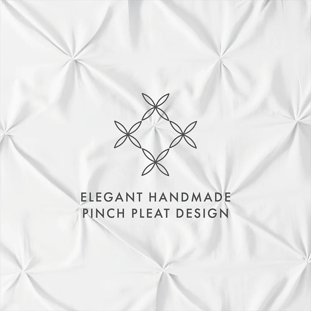 Pinch-Pleat 3-Piece Duvet Cover Set (Sale) - Image 30