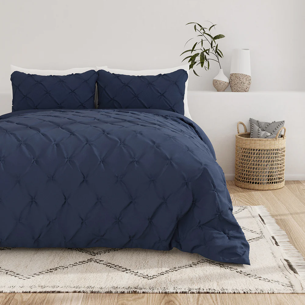 Pinch-Pleat 3-Piece Duvet Cover Set (Sale) - Image 5