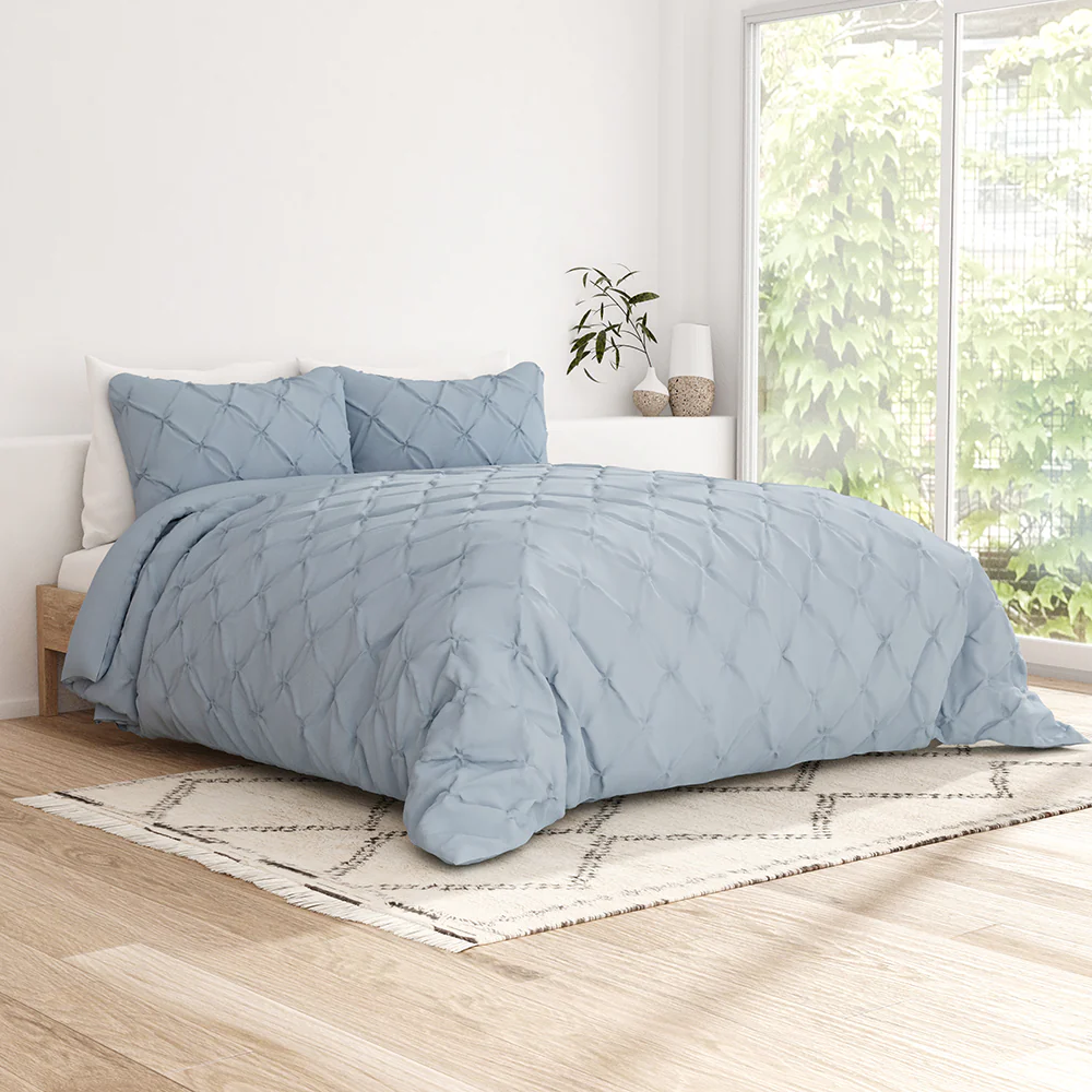 Pinch-Pleat 3-Piece Duvet Cover Set (Sale) - Image 7