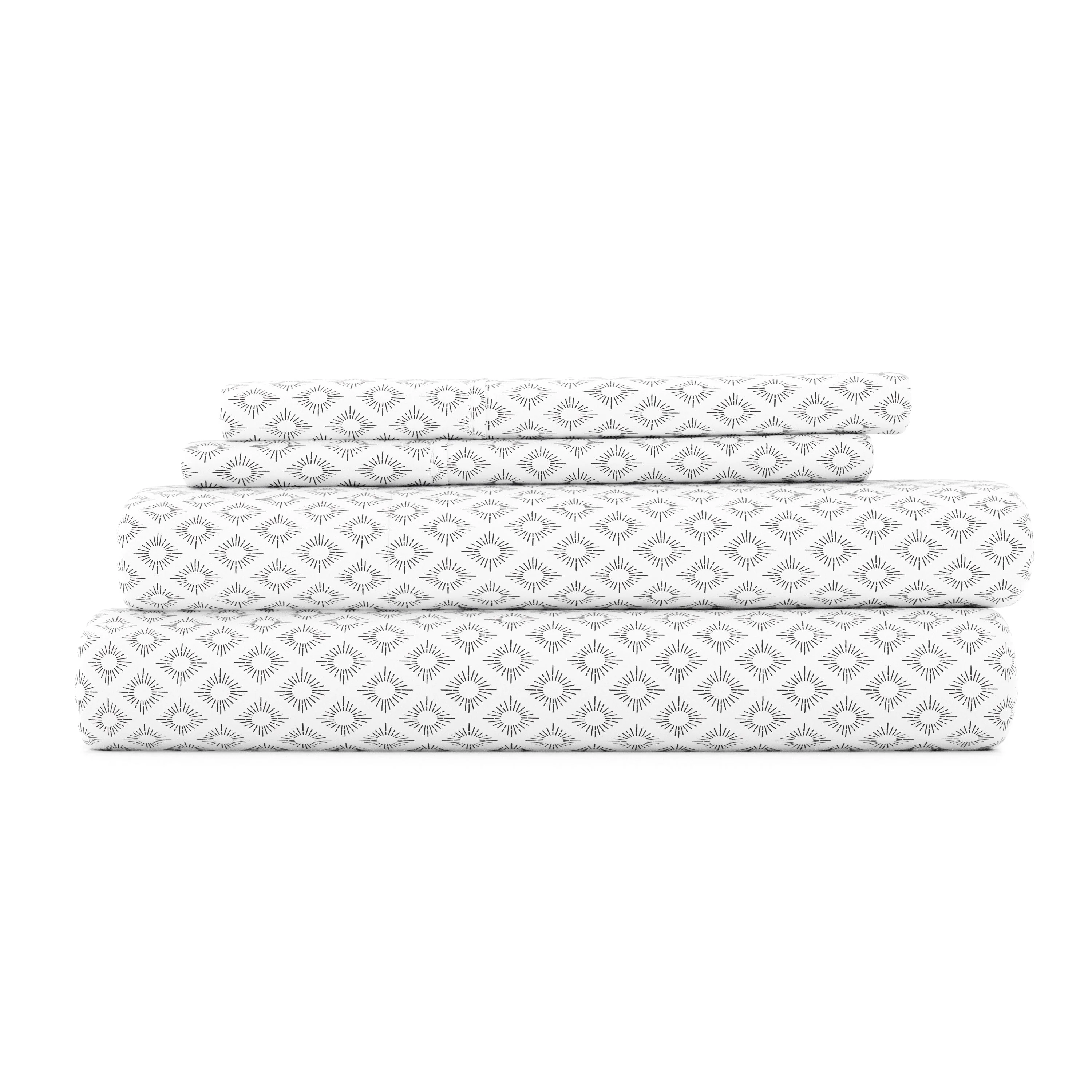 Polaris Pattern 4-Piece Sheet Set (Sale)