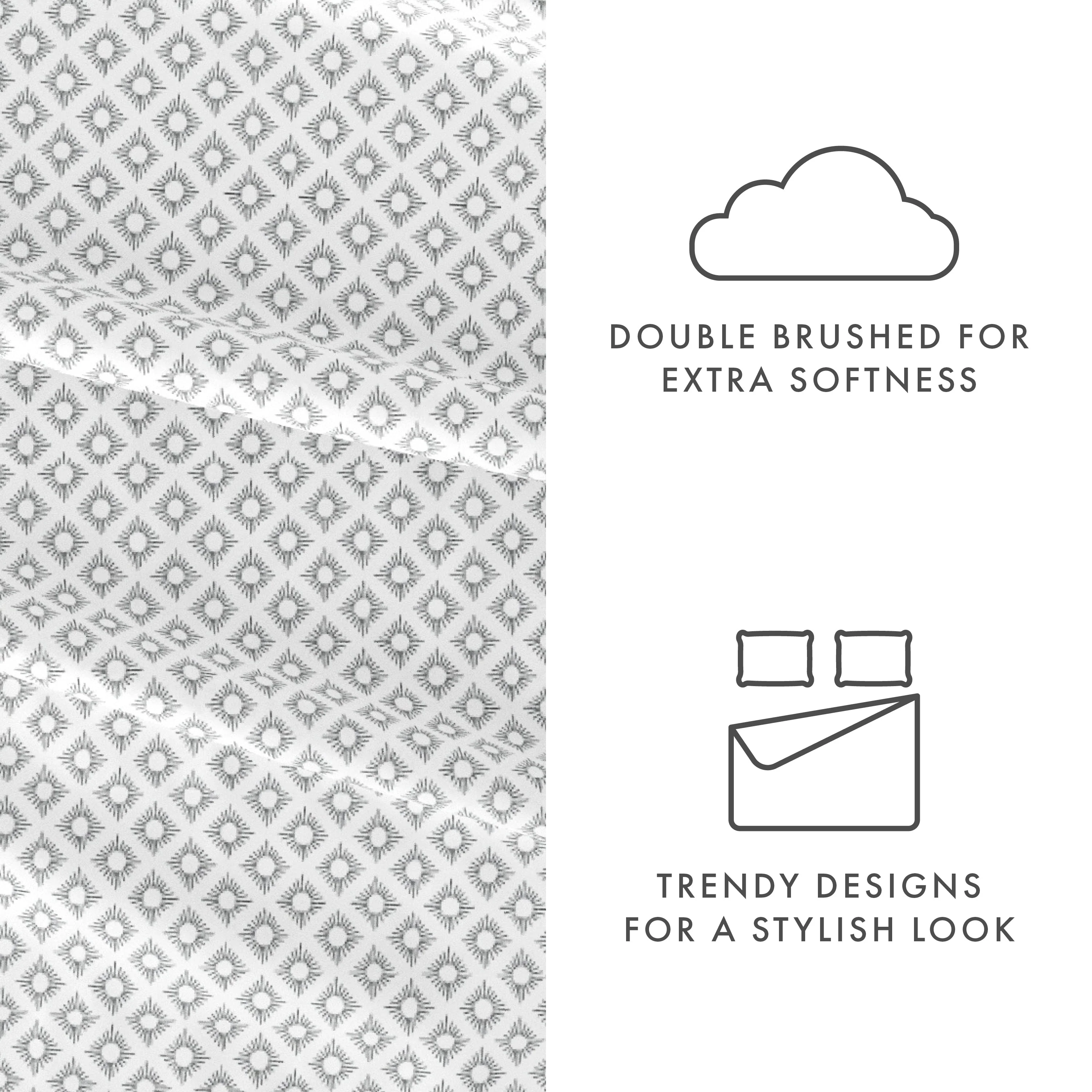 Polaris Pattern 4-Piece Sheet Set (Sale) - Image 6