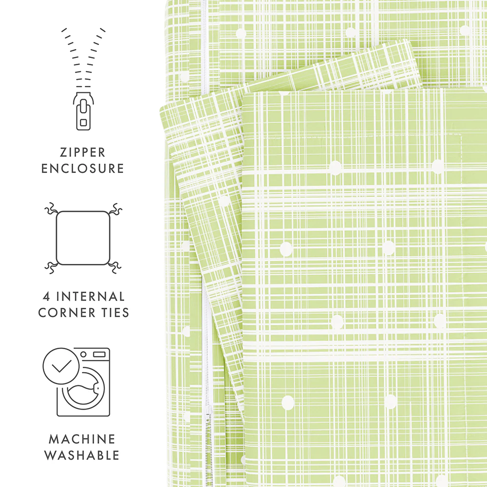 Polkadot Pattern 3-Piece Duvet Cover Set (Sale) - Image 36