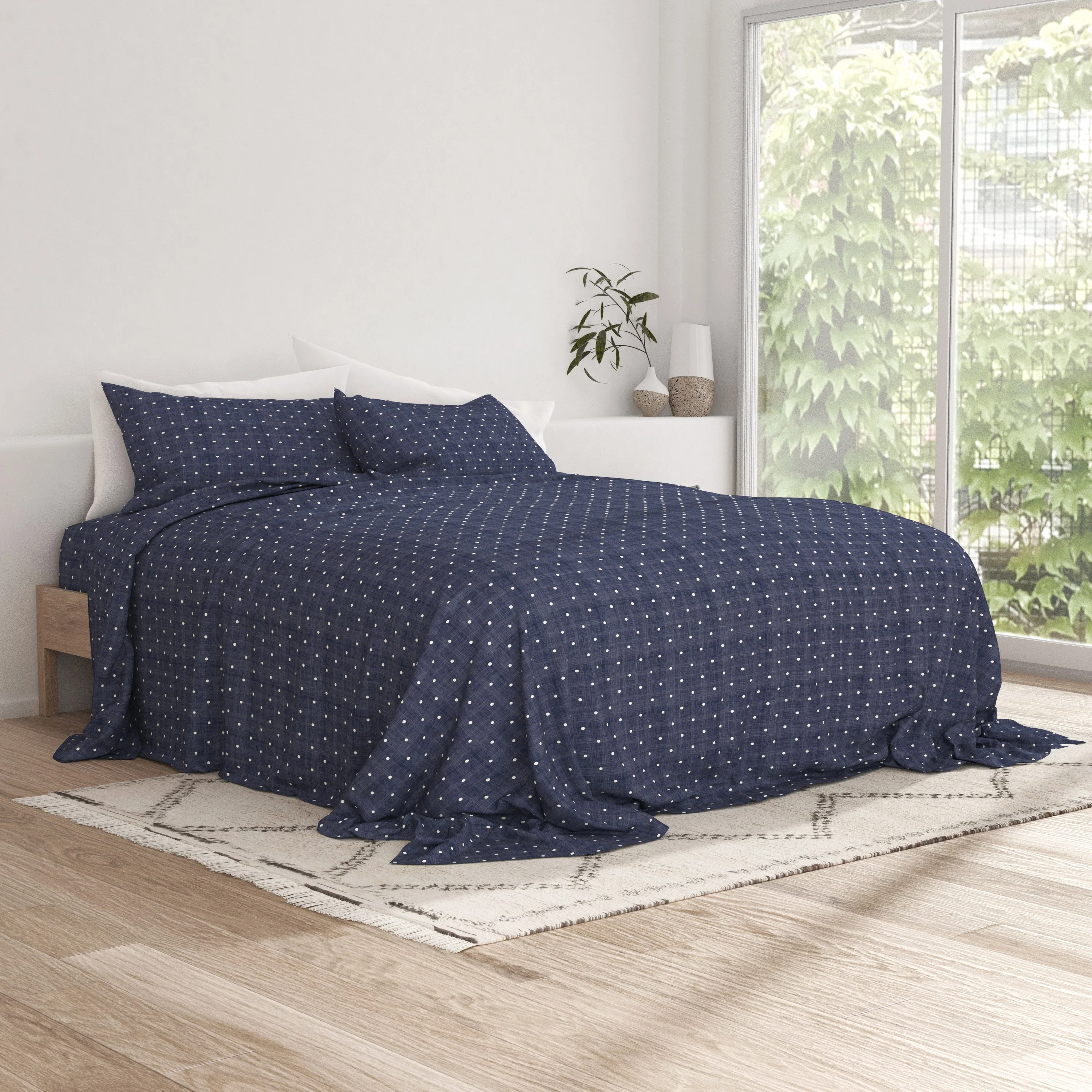 Polkadot Pattern 4-Piece Sheet Set (Sale) - Image 13