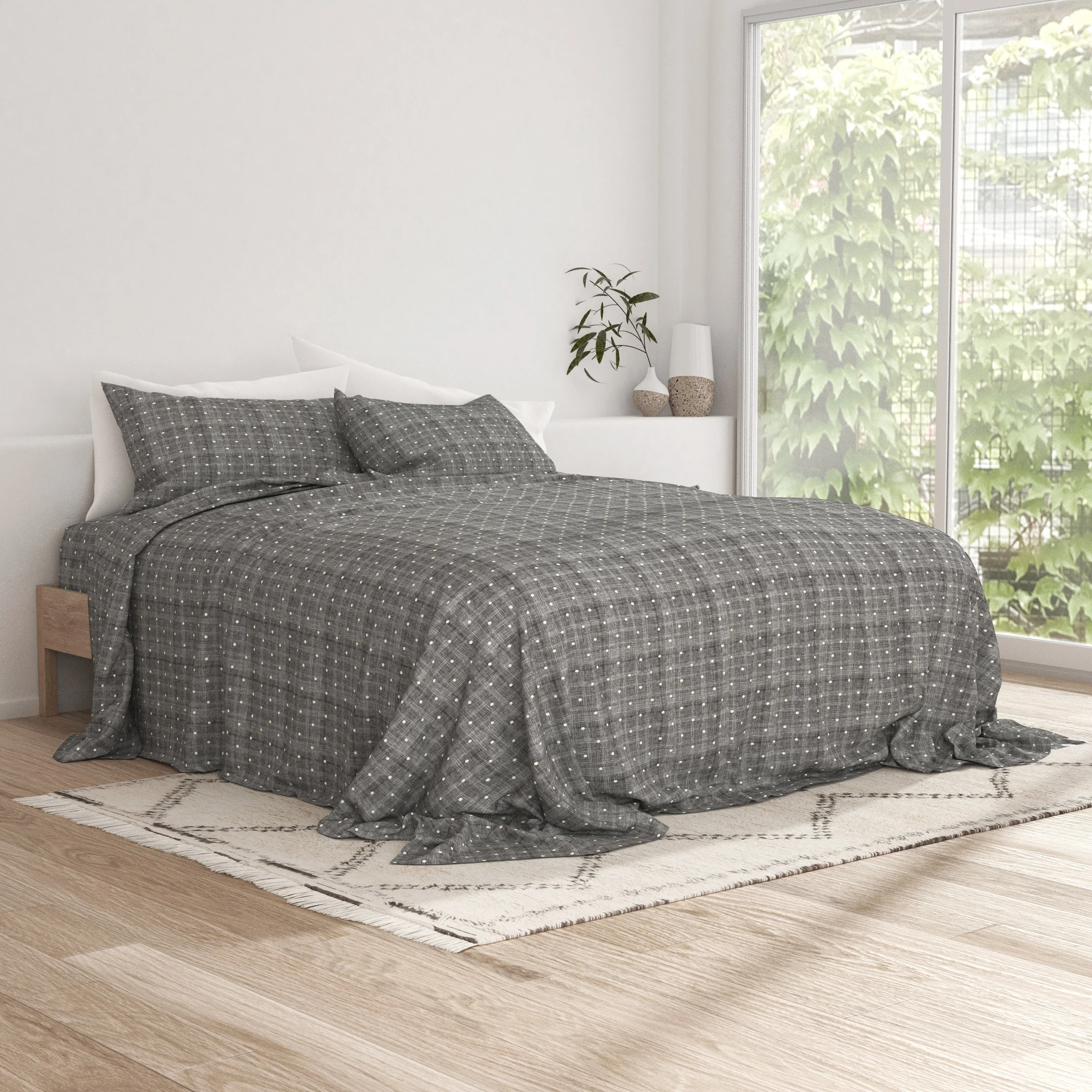 Polkadot Pattern 4-Piece Sheet Set (Sale) - Image 15