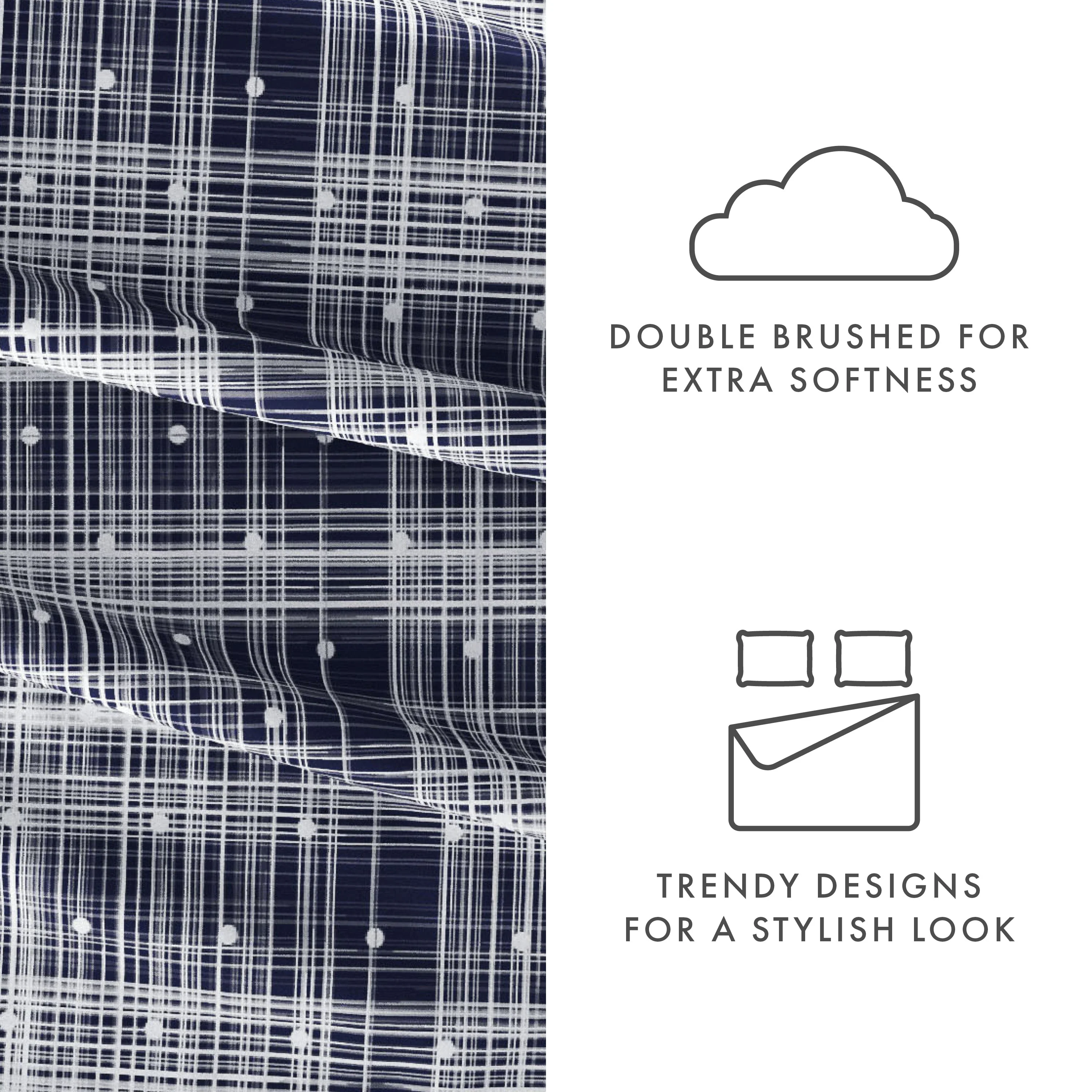 Polkadot Pattern 4-Piece Sheet Set (Sale) - Image 21
