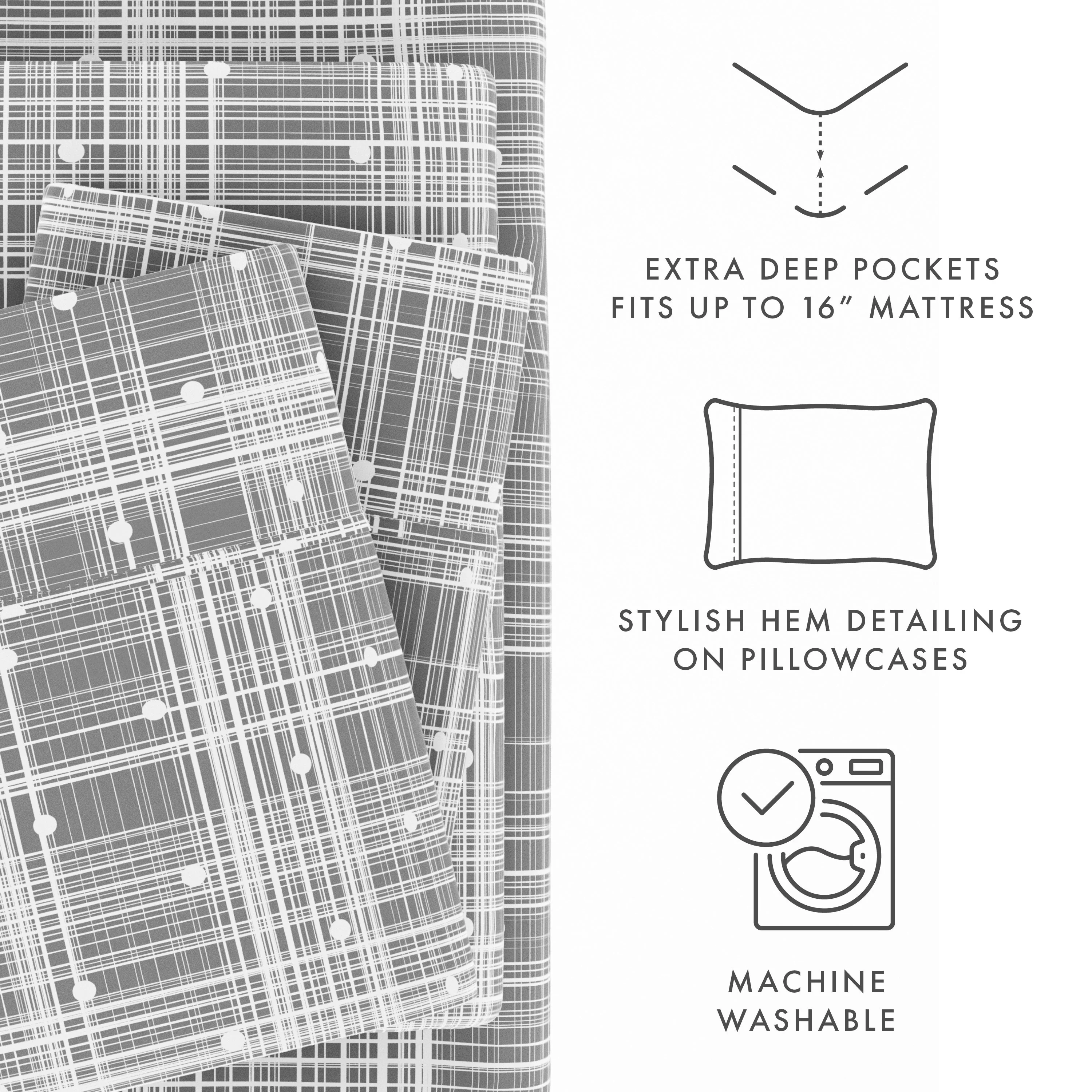 Polkadot Pattern 4-Piece Sheet Set (Sale) - Image 27