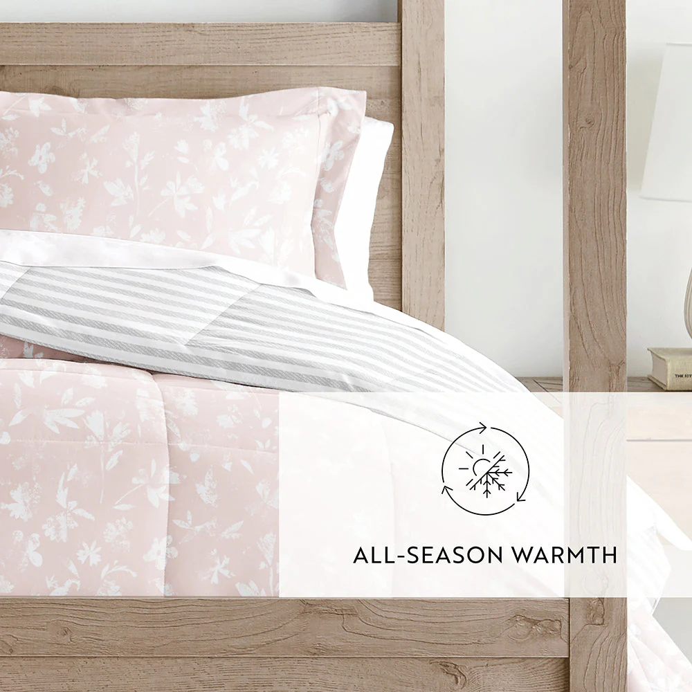 Pressed Flowers Reversible Down-Alternative Comforter Set (Sale) - Image 10