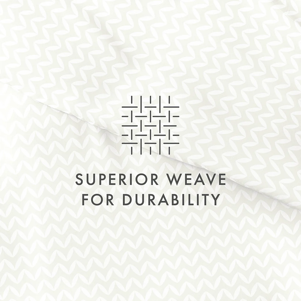 Puffed Chevron Pattern 3-Piece Duvet Cover Set (Sale) - Image 28
