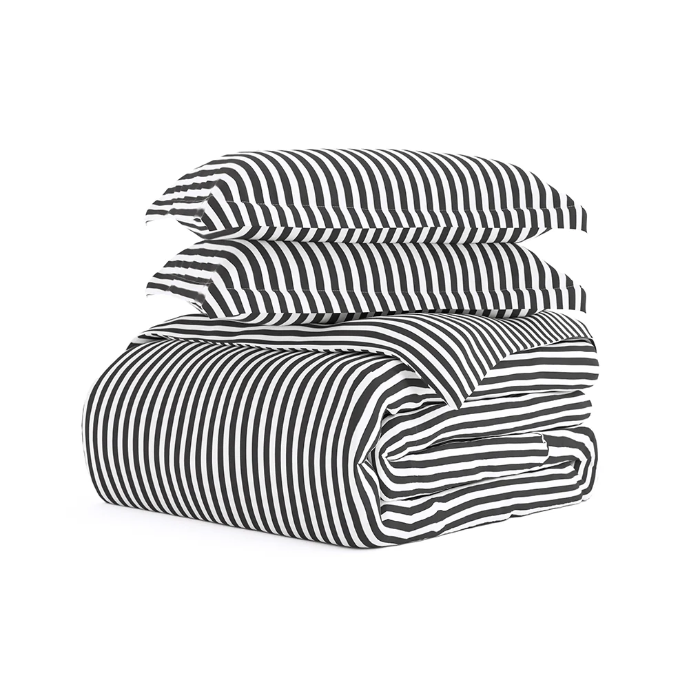 Ribbon Pattern 3-Piece Duvet Cover Set (Sale) - Image 4