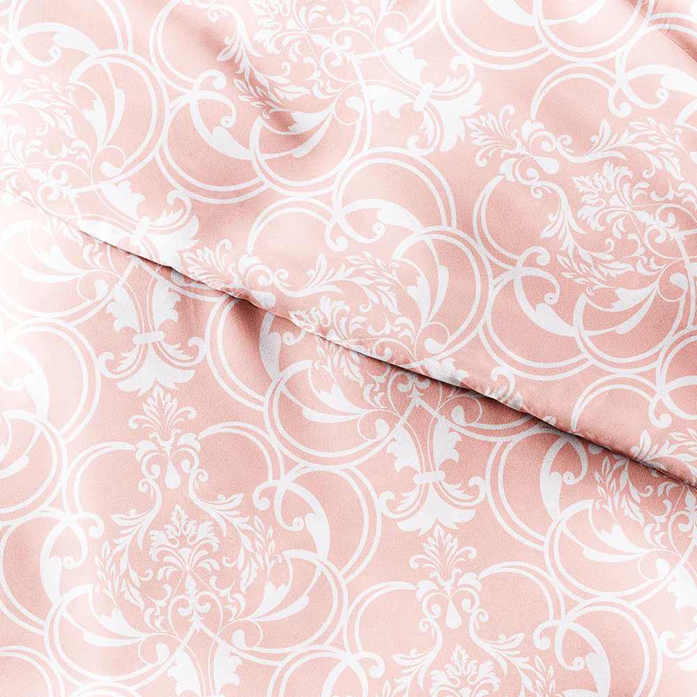 Romantic Damask Pattern 3-Piece Duvet Cover Set (Sale) - Image 7