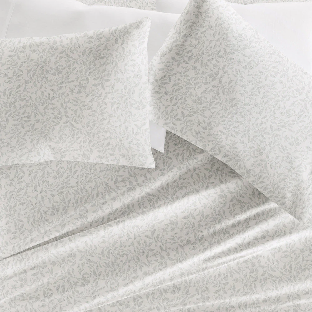 Romantic Vines 4-Piece Long Staple Cotton Sheet Set (Sale) - Image 3