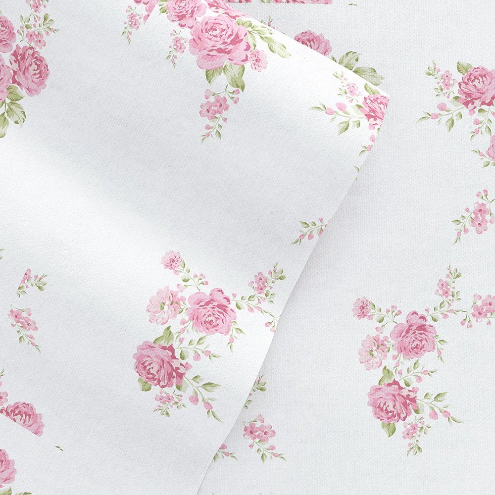 Rose Bunch 4-Piece Flannel Sheet Set (Sale) - Image 4