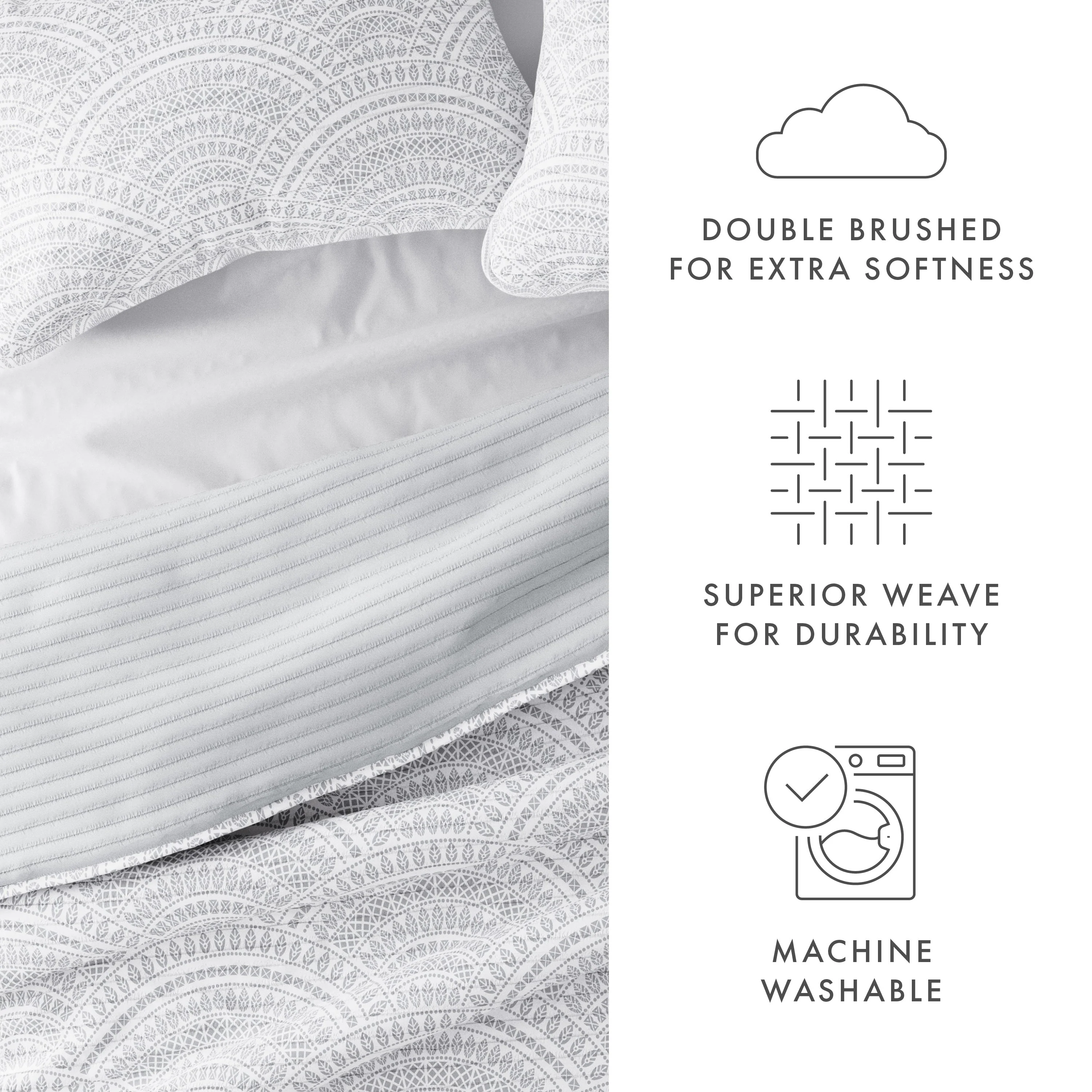 Sale - Scallop Reversible Quilted Coverlet Set - Image 36