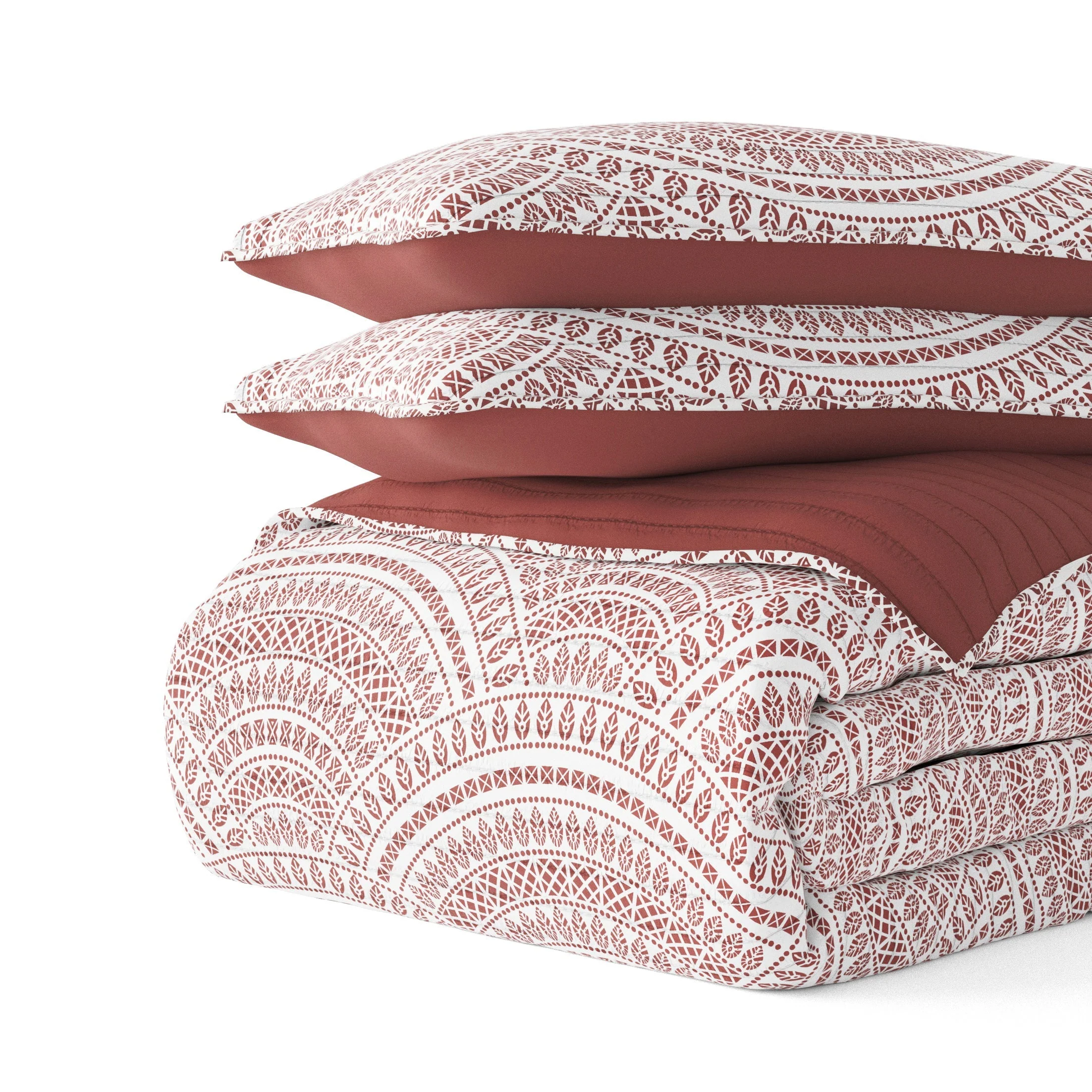Scallop Reversible Quilted Coverlet Set (Sale) - Image 21