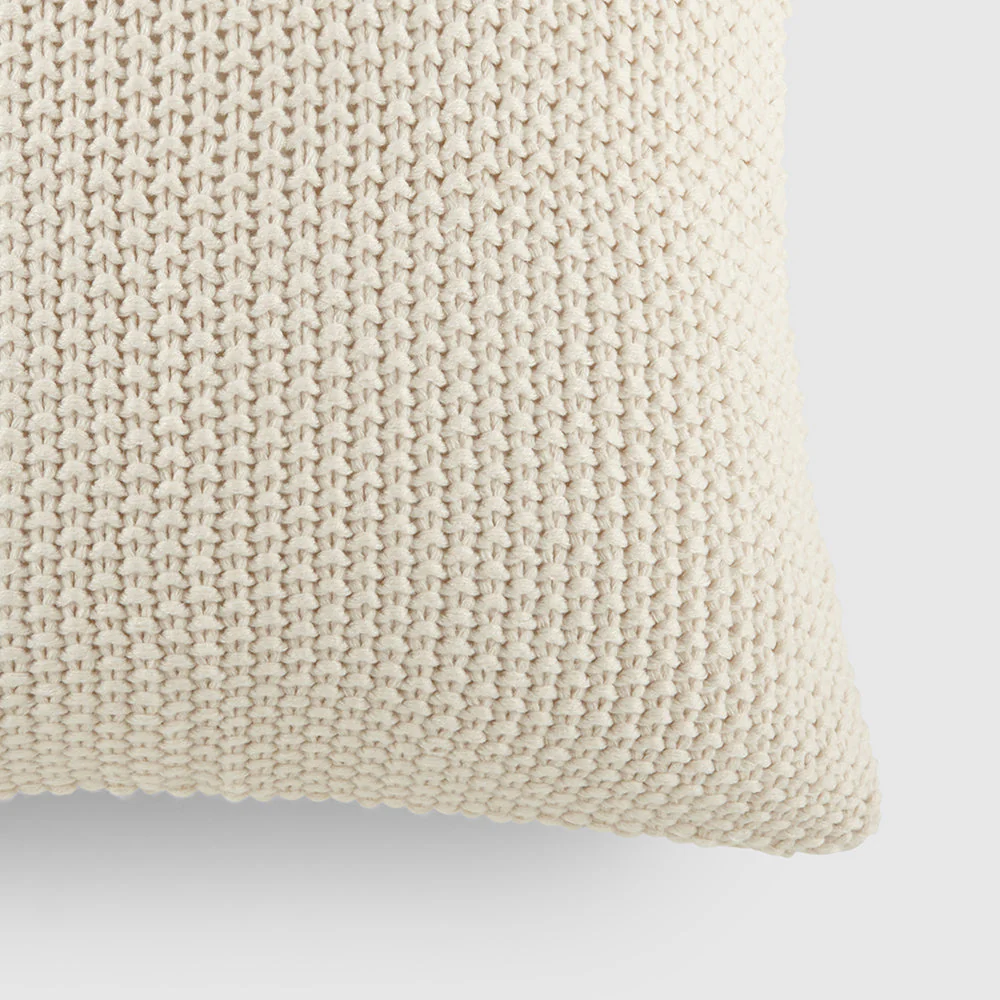 Seed Stitch Knit Throw Pillow Cover and Insert (Sale) - Image 9