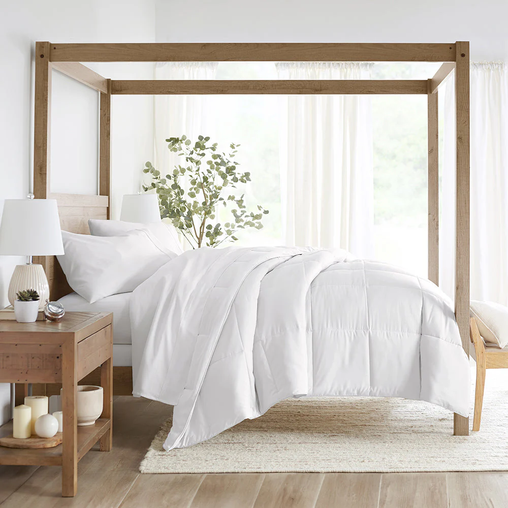 Sale - Solid Down-Alternative Comforter - Image 14