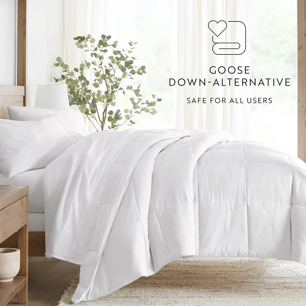 Sale - Solid Down-Alternative Comforter - Image 59
