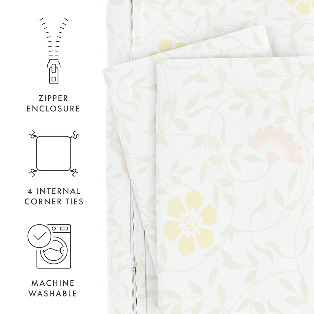 Spring Vine Pattern 3-Piece Duvet Cover Set (Sale) - Image 9