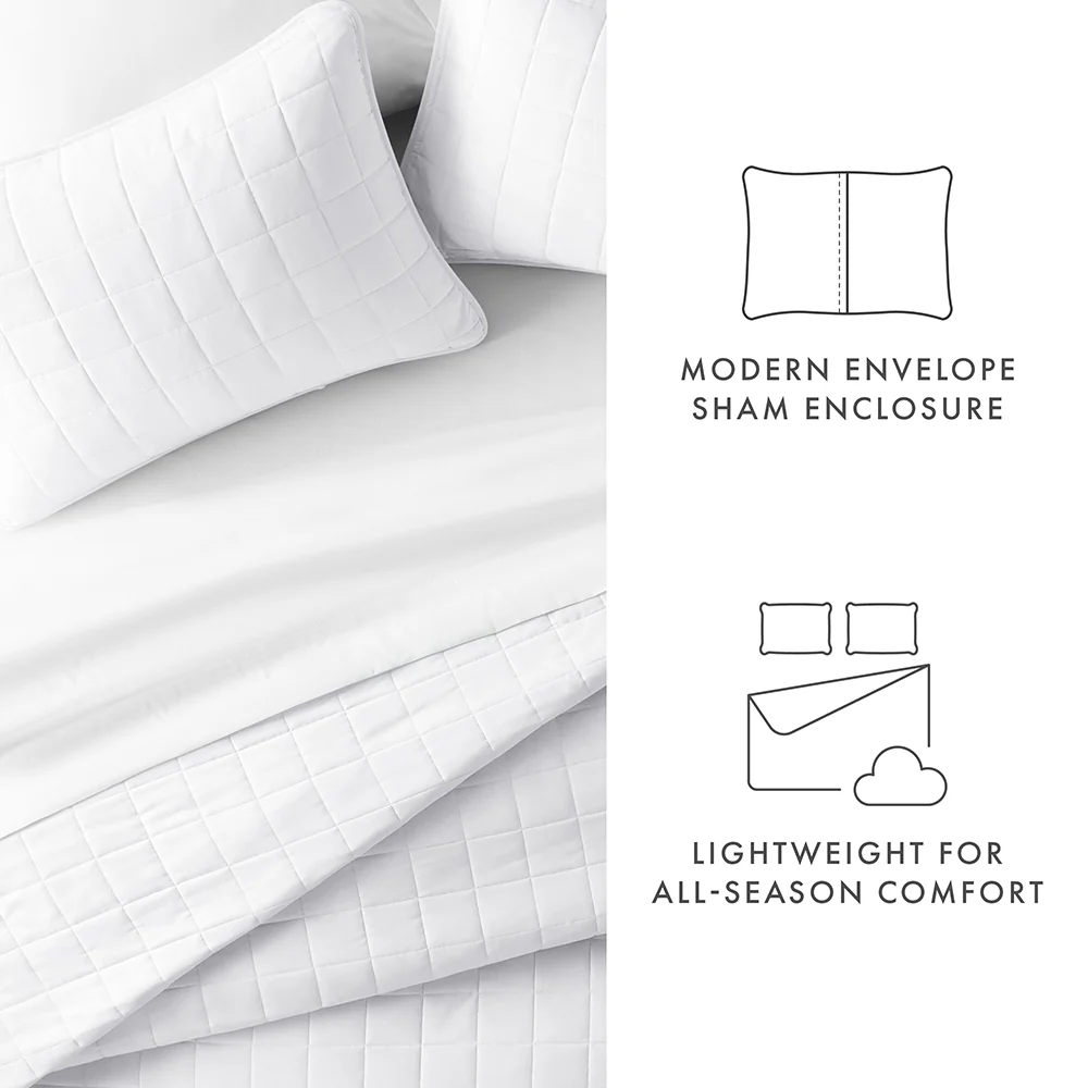 3-Piece Square Quilted Coverlet Set (Sale) - Image 15
