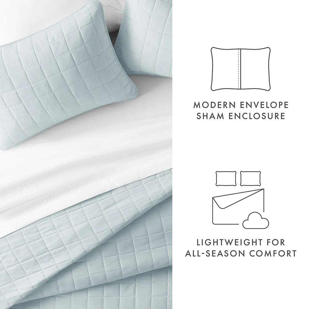 3-Piece Square Quilted Coverlet Set (Sale) - Image 16